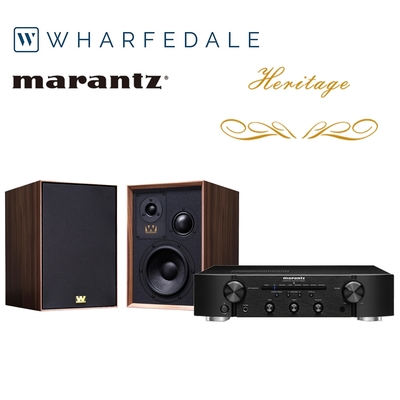 Wharfedale SUPER DENTON 喇叭 + Marantz PM6007 音響組合