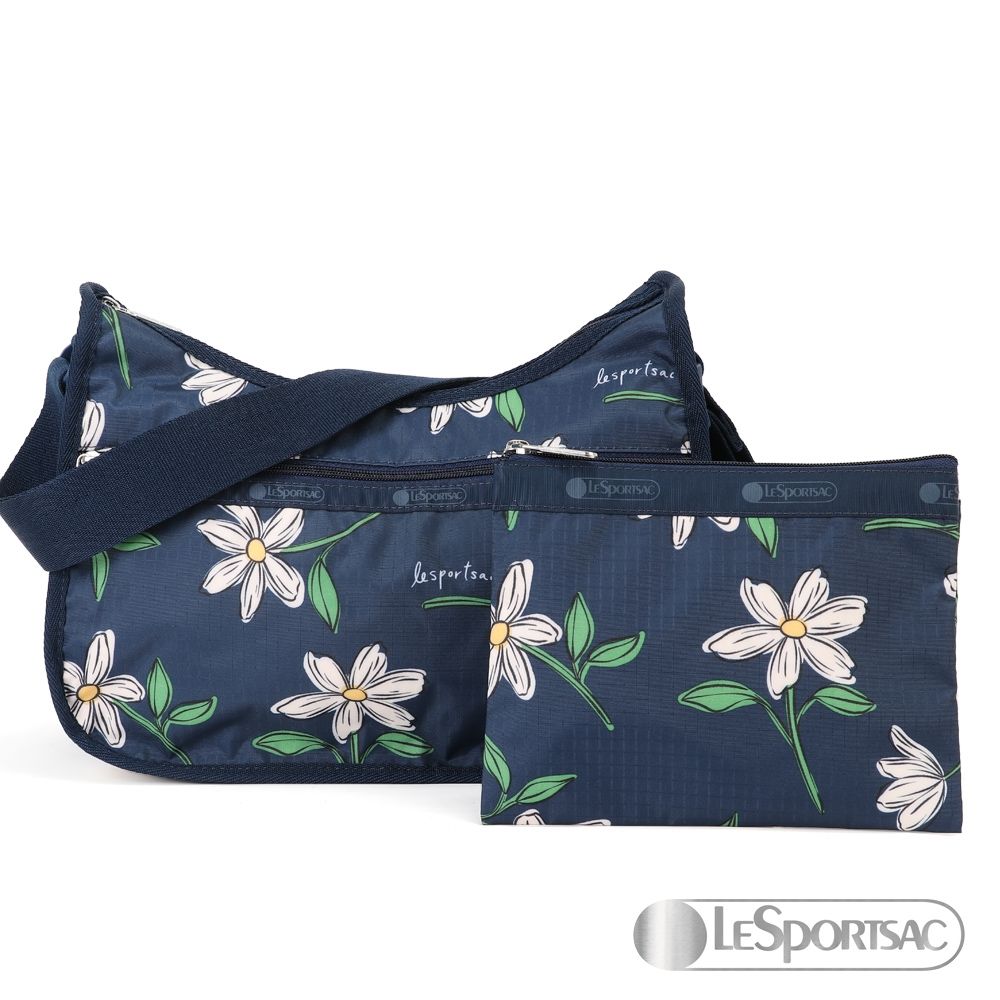 LeSportsac - Standard 側背水餃包/流浪包-附化妝包 (南島花園)