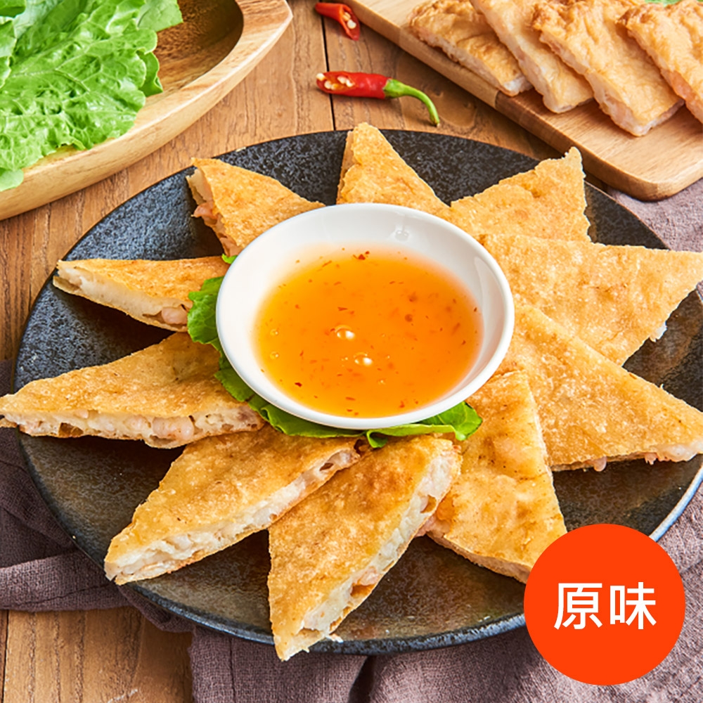 任選-饗福 原味月亮蝦餅(240g/片，共5片)