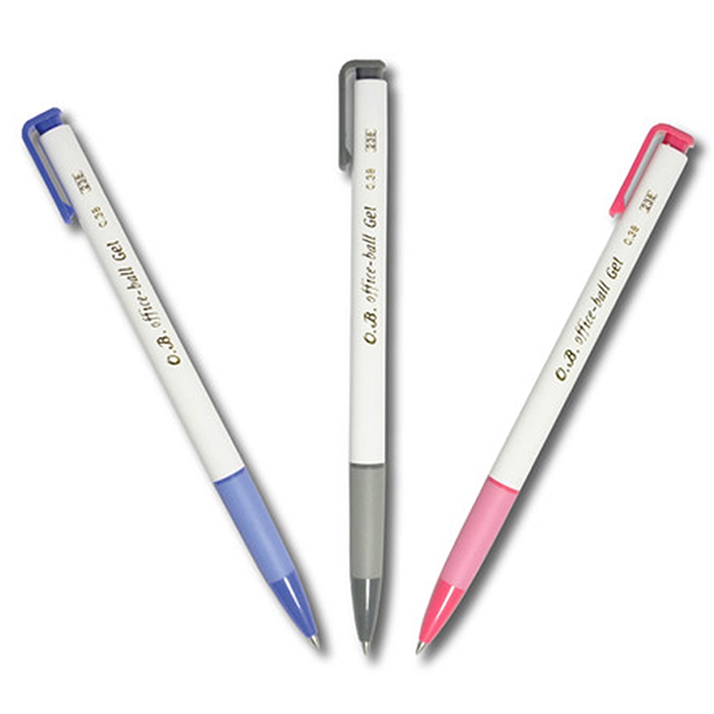 O.B. Office-ball 自動中性筆0.38mm 100支/組(OB#238) | 原子筆/ 中性筆| Yahoo購物中心