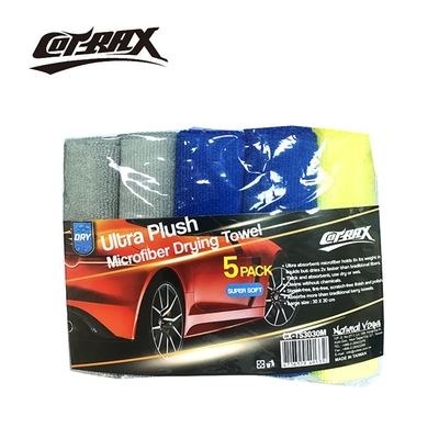 COTRAX 超細纖維洗車吸水巾 30x30cm (5入裝)