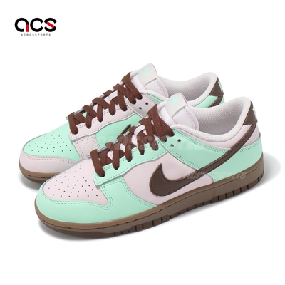 Nike 休閒鞋 Wmns Dunk Low 女鞋 綠 粉紅 薄荷巧克力 低筒 IH0821-679