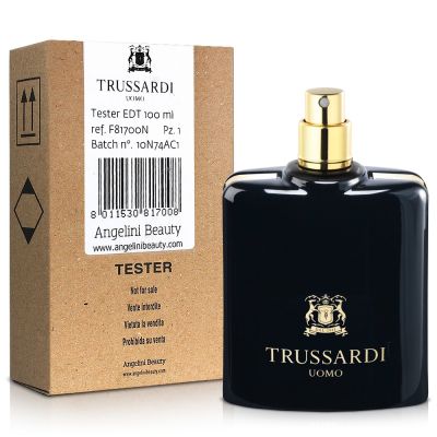 TRUSSARDI UOMO 香水(男性用) 100ml ウオモオードトワレスプレー (新パッケージ）(トラサルディ)の