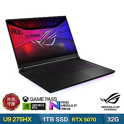 ASUS G814PP 18吋2.5K電競筆電 (AMD Ryzen9 8940HX/GeFo