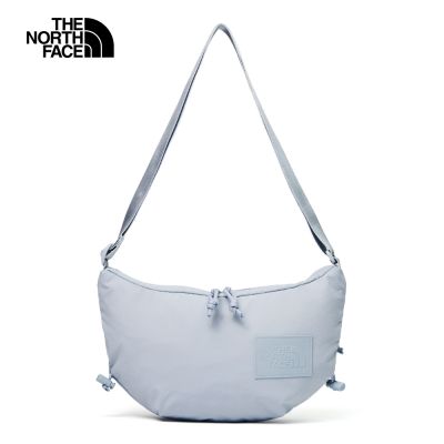 【The North Face 官方旗艦】北面女款灰色DWR防潑水休閒單肩包｜81DSFM2 斜背包