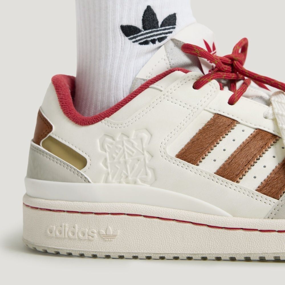 adidas 愛迪達】 CNY X FORUM LOW CL 休閒鞋復刻籃球男鞋/女鞋