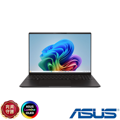 ASUS華碩 ASUS 華碩 M5606NA 16吋效能筆電Ryzen 5 7535HS/16G/1TB SSD/Vivobook S16 OLED/極致黑