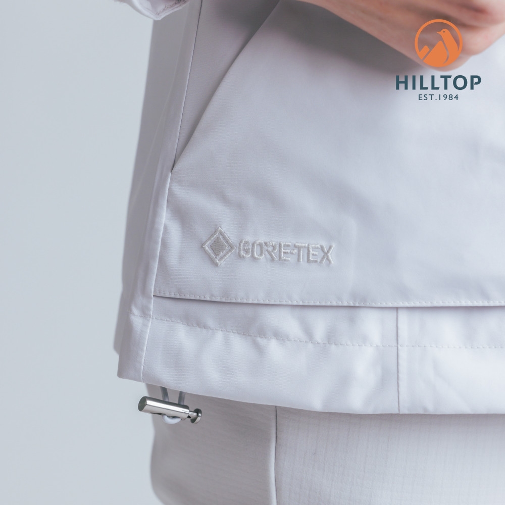 HILLTOP山頂鳥GORE-TEX單件式施華洛世奇水鑽防水透氣防風短大衣