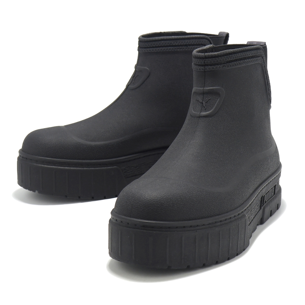 Puma 休閒鞋Mayze Wellis Boot Wns 女鞋黑厚底增高雨靴靴子39773202