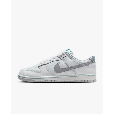 NIKE 耐吉 男休閒鞋-白銀藍 DUNK LOW RETRO SE-HQ3619121
