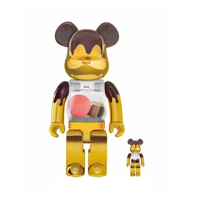 BE@RBRICK La Maison Du Chocolat 巧克力 100% & 400% 庫柏力克熊 潮玩 擺件 藏品