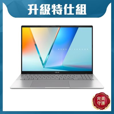 ASUS華碩 ASUS S3407VA 14吋特仕筆電 (Core5-210H/8GB+16GB/512GB/酷玩銀/Vivobook S14)