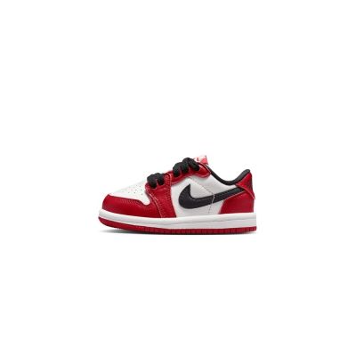 Air Jordan 1 Low OG Chicago TD 2025 芝加哥公牛 黑紅白 小童 HQ6997-600