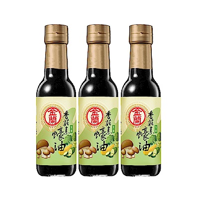 【金蘭食品】香菇素蠔油295ml x3