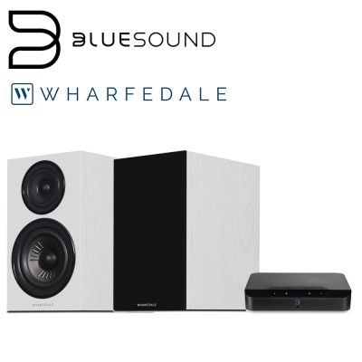 BLUESOUND POWERNODE EDGE + Wharfedale Diamond 12.2 音響組合
