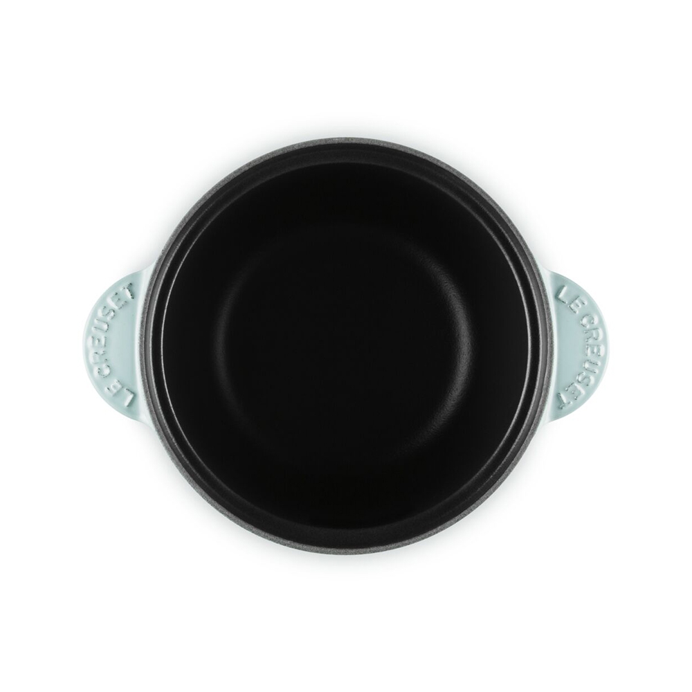 Le Creuset 萬用窈窕鑄鐵鍋20cm 2.8L 海洋之花湯鍋燉鍋(電磁爐IH爐可用