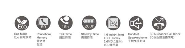 Panasonic國際牌 KX-TGC210TW - 詳情2