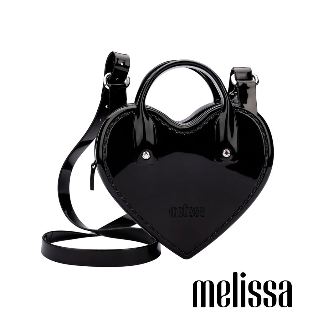 Melissa-心心相印造型包 - 黑色
