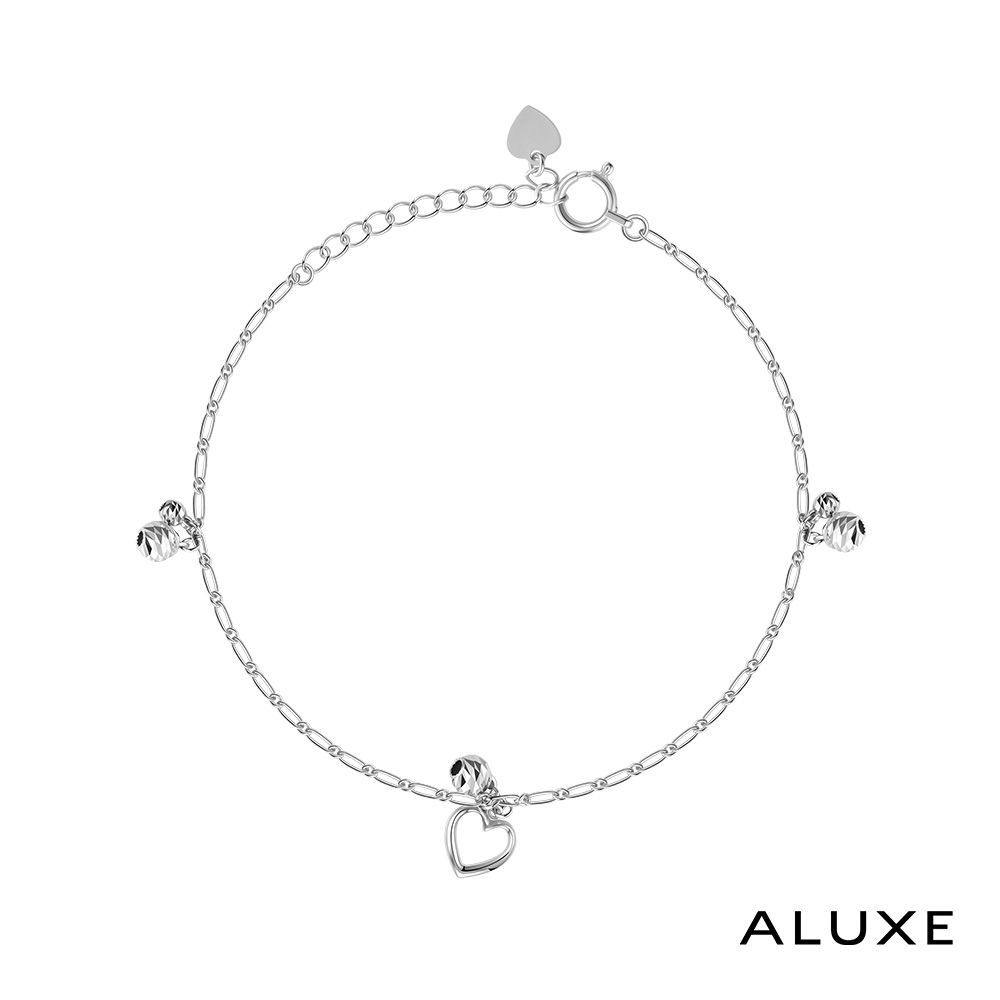 ALUXE 亞立詩 18K金 K金手鍊 愛之結晶 球珠 BR0154