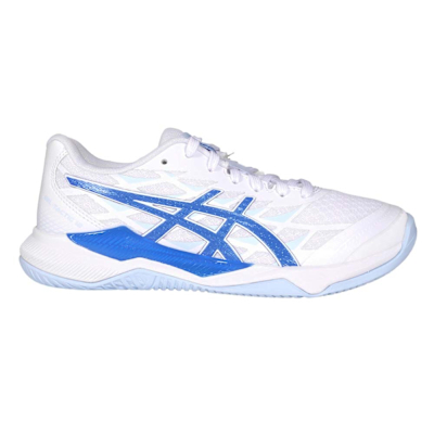ASICS GEL-TACTIC 12 男女排球鞋-2E-寬楦 訓練 1073A071-103 白水藍