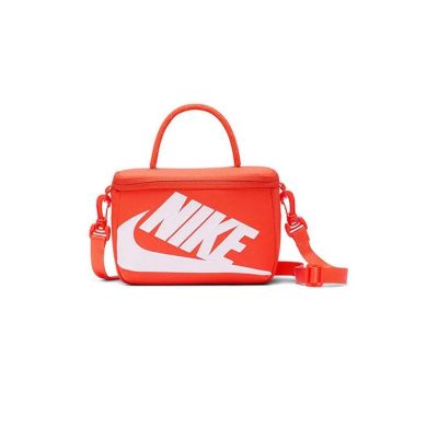 NIKE MINI SHOEBOX CROSSBODY BAG 相機包 化妝包 小包 可肩背 橘色 FN3059-869