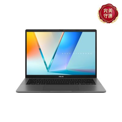 ASUS華碩 ASUS S3407VA 14吋筆電 (Core5-210H/8GB+8GB/512GB/夜幕灰/Vivobook S14)