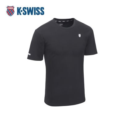 K-SWISS 短袖T恤 26SS TEE 7 W 短上衣 女短袖上衣 黑色 1913704-008
