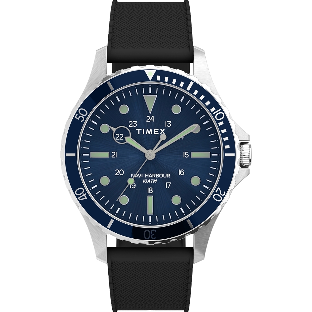 TIMEX 天美時 風格系列 經典手錶  (藍x黑 TXTW2U55700)