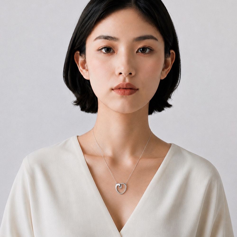 Georg Jensen 2026年度Heart純銀項鍊| 項鍊| Yahoo購物中心