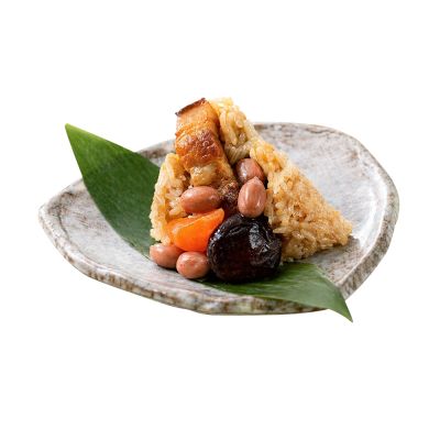 (預購商品)【豪氣食堂】型男主廚吳秉承 古早味一口粽2包組 共20顆（80公克/顆x10入/包）端午 肉粽 粽子