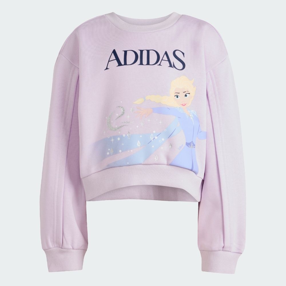 adidas 愛迪達】 DISNEY 冰雪奇緣運動套裝長袖/長褲童裝JZ3579 | 上衣