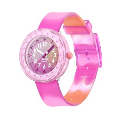 FlikFlak 兒童手錶 FUZE IN PINK 兒童禮物/安全防水/瑞士製造 FCSP130 FCSP130 (36.7mm)