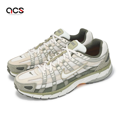 Nike 休閒鞋 P-6000 男鞋 綠 卡其 復古 運動鞋 緩震 IH0246-320