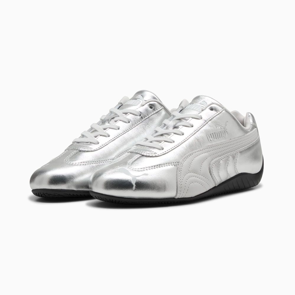 PUMA 休閒鞋 女鞋 運動鞋 Speedcat Silver Wns 銀白黑 40688101