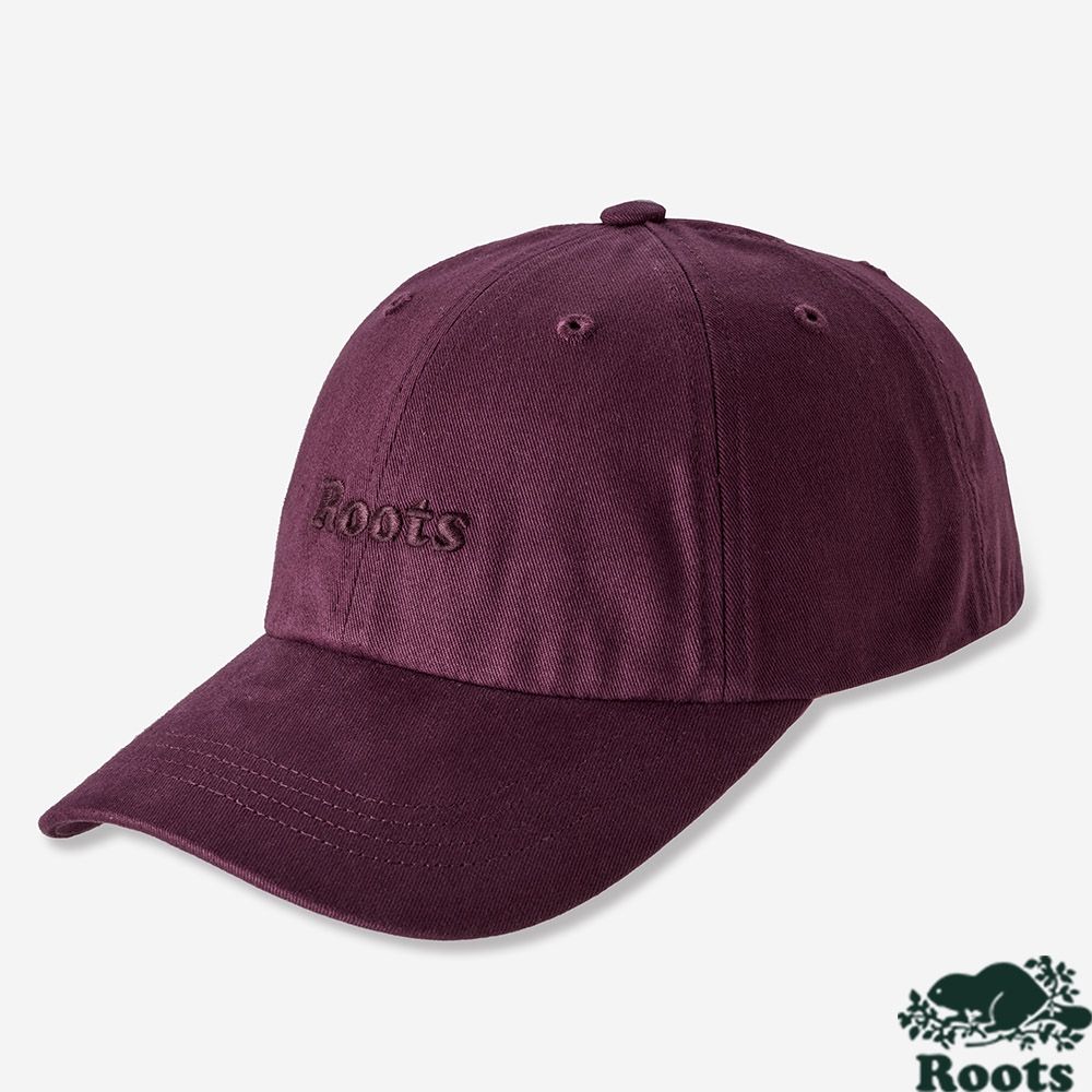 Roots 配件 ROOTS 棒球帽（酒紅色）