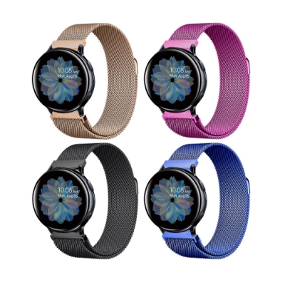 Samsung Galaxy Watch 46mm通用 米蘭尼斯磁吸式錶帶
