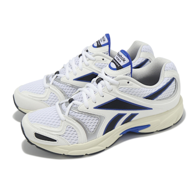 Reebok 休閒鞋 Premier Road Plus VI 男鞋 白 黑 藍 緩震 復古 老爹鞋 運動鞋 100209052