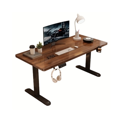 MGSHOP 電動升降桌 100CM 電腦桌 辦公桌 書桌 兒童升降桌(E1實木顆粒板)D06
