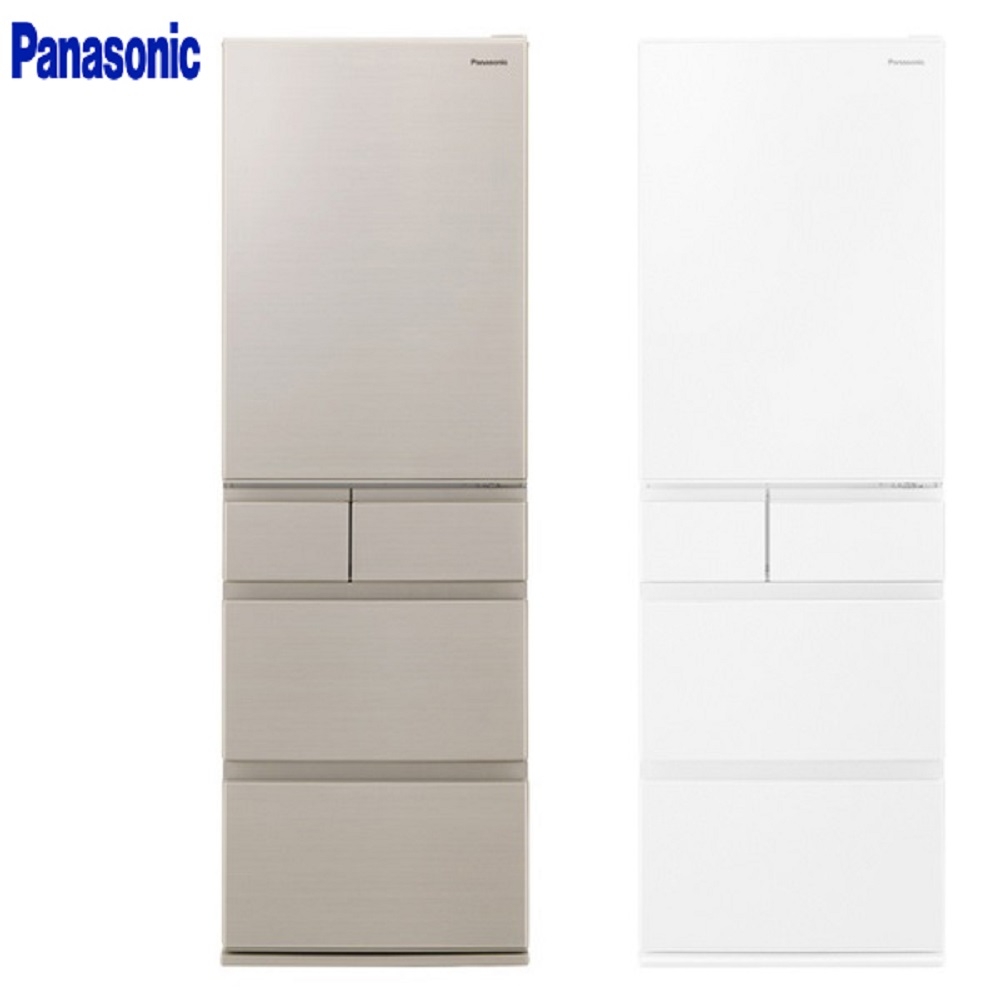 Panasonic國際牌 日製五門406L變頻鋼板冰箱 NR-E417XT 含基本安裝+舊機回收