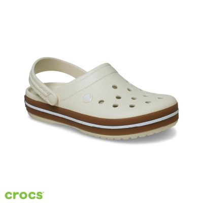 Crocs卡駱馳 (童鞋) 卡駱班街頭克駱格 K 大童 極白色-212775-2MD