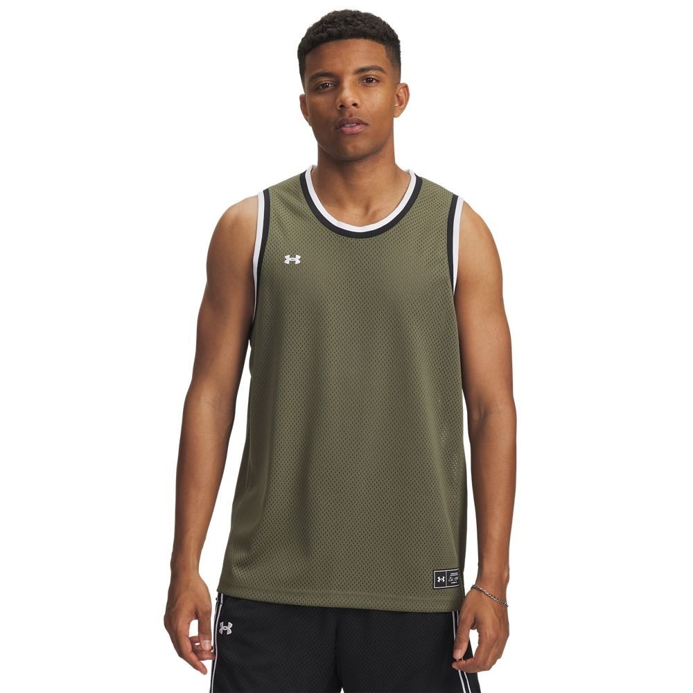 【UNDER ARMOUR】UA 男 短袖 背心 多款任選 (綠背心)