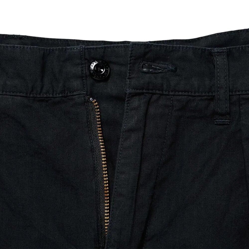 Wtaps Mils9602 / Shorts / Cotton Ripstop 黑色工裝五分褲251WVDT