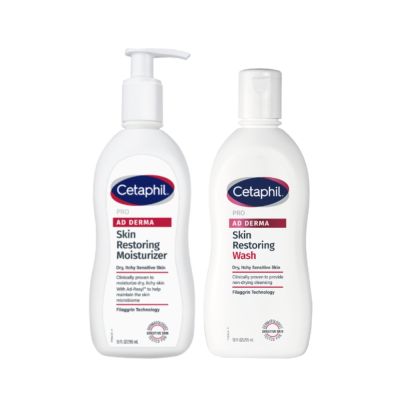 Cetaphil舒特膚 AD益膚康修護超值組