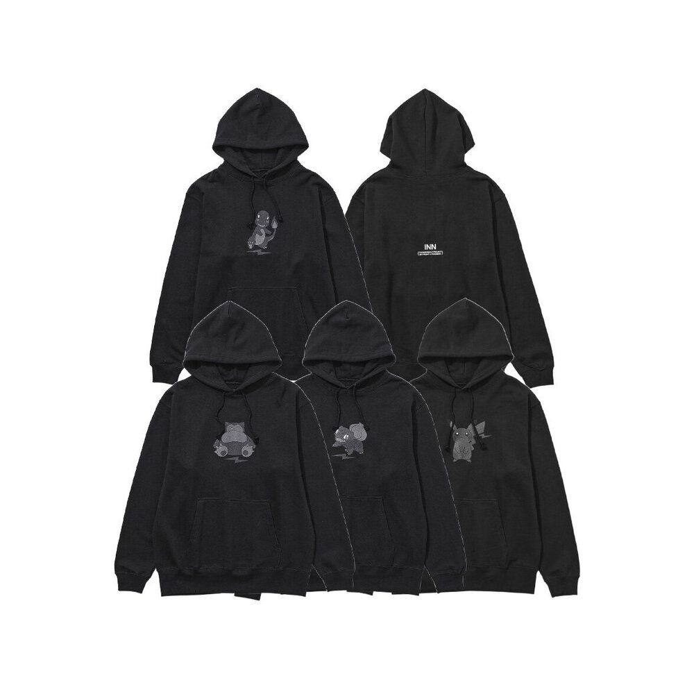 Fragment x Pokemon Thunderbolt Project Hoodie 帽T 卡比獸/皮卡丘/小