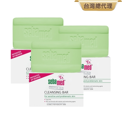 (3入組)sebamed施巴 潔膚皂150g