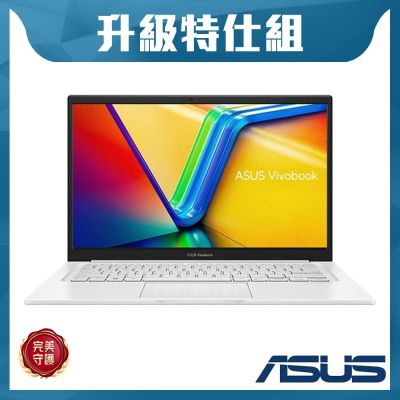 ASUS華碩 ASUS X1404VA 14吋特仕筆電 (Core5-120U/8G+8G/2TB SSD/幻彩白/Vivobook 14)