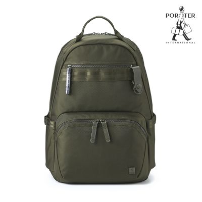 PORTER INTERNATIONAL - 自信經典NEW HEAT後背包 - 森林綠