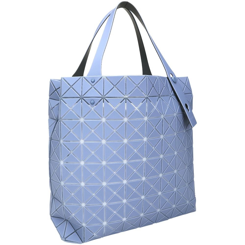 ISSEY MIYAKE PRISM PLUS 三宅一生BAOBAO 8x8 霧面幾何手提托特包(藍色