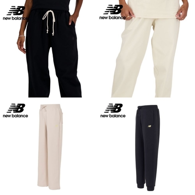 【New Balance】女性長褲 四款任選(AWP41513BK/AWP41513LIN/AWP41332TWF/AMP41352ECL)