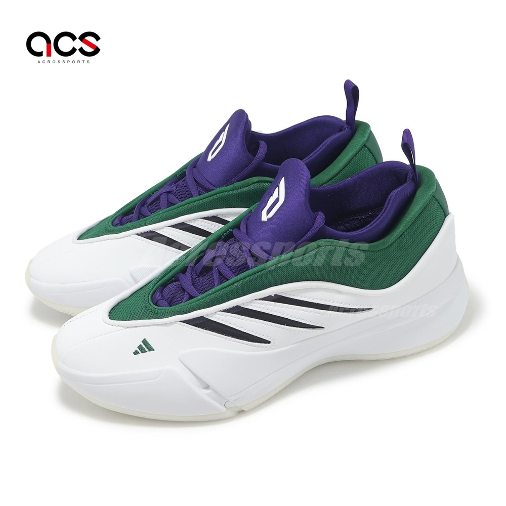 adidas 籃球鞋Dame 9 密爾瓦基公鹿Bucks 白綠紫男鞋Lillard 里拉得愛迪